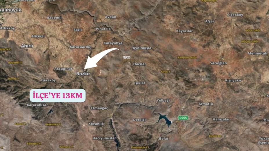 KONYA BOZKIR HACILAR KÖYÜNDE 226 M² BAĞ SATILIKTIR. - KONYA BOZKIR fotoğraf 13